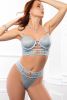 2pc French Cut Cage Panty and Matching Wired Cups Bralette