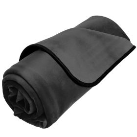 Liberator Fascinator Travel Throw Velvish (Option: Black)