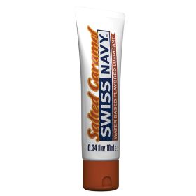 Swiss Navy Flavo (Option: Red Lubricant Salted Caramel 10ml)