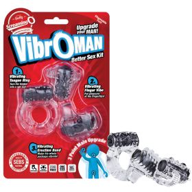 Screaming O VibrOMan (Option: Black)