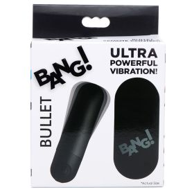 Bang Vibrating Bullet with Remote Control (Option: Black)