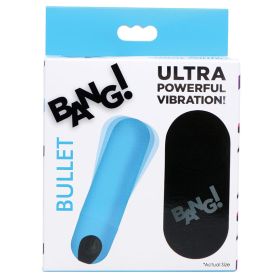 Bang Vibrating Bullet with Remote Control (Option: Blue)