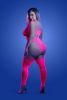Wavelength Cutout Rhinestone Teddy Bodystocking