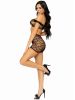 3 Pc Seamless Heart Net Off the Shoulder