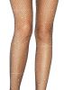 Casey Rhinestone Fishnet Suspender Pantyhose