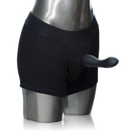 Packer Gear Boxer Brief Harness (Option: Large/extralarge  Black)