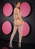 Crop Top Gstring and Thighhigh Set