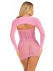 2 Pc Sweetheart Striped Tube Dress