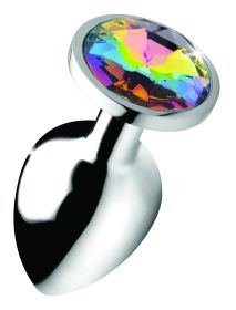 Rainbow Prism Gem Anal Plug (Option: Large)