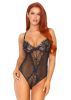 Lace and Mesh Teddy