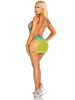 Seamless Ombre Mini Dress O/s