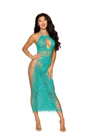 Bodystocking Gown Dmnd (Option: One Size  Agate)