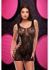 Leopard Lace Mini Dress