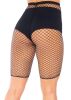 Industrial Fishnet Biker Shorts