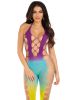 Ombre Footless Bodystocking