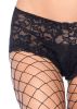 Fence Net Boy Short Pantyhose